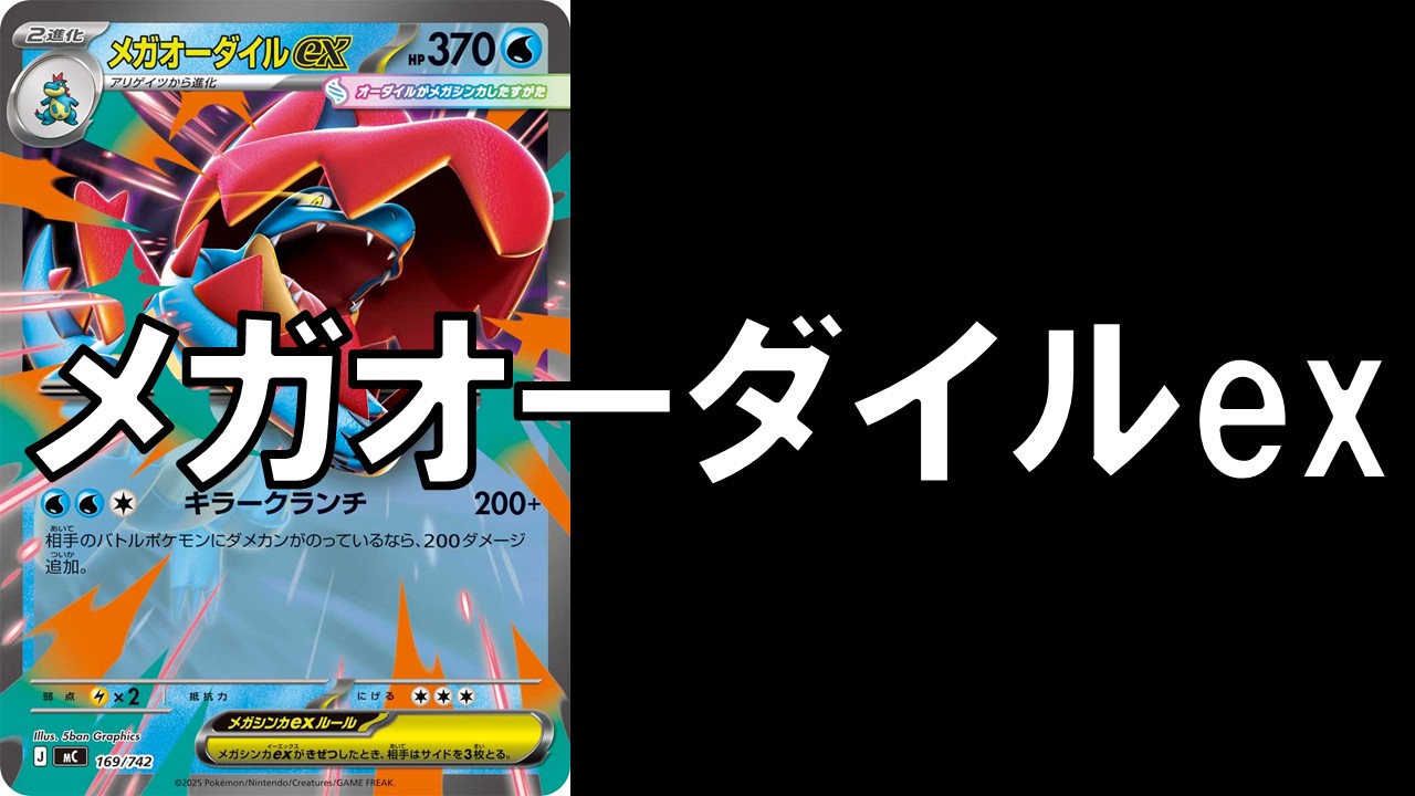 メガオーダイルex_デッキ